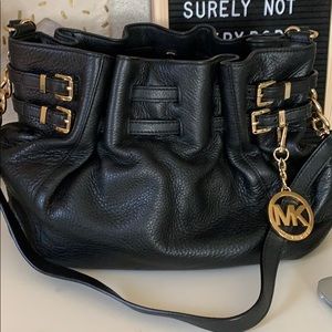 MICHAEL Michael Kors Bags - Michael, Michael Kors Black Leather Handbag MICHAEL Michael Kors Bags - Michael, Michael Kors Black Leather Handbag